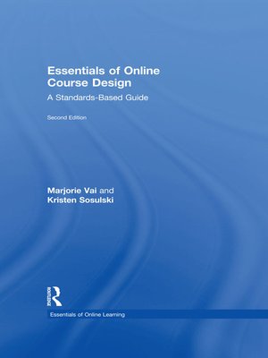 cover image of Essentials of Online Course Design
